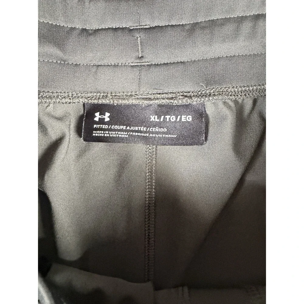 Under Armour Unstoppable Straight Leg Pants Men's Size XL Army Green Joggers